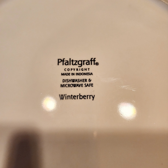 Pfaltzgraff Friends And Family Sharing Plate, Winterberry - Picture 5 of 6